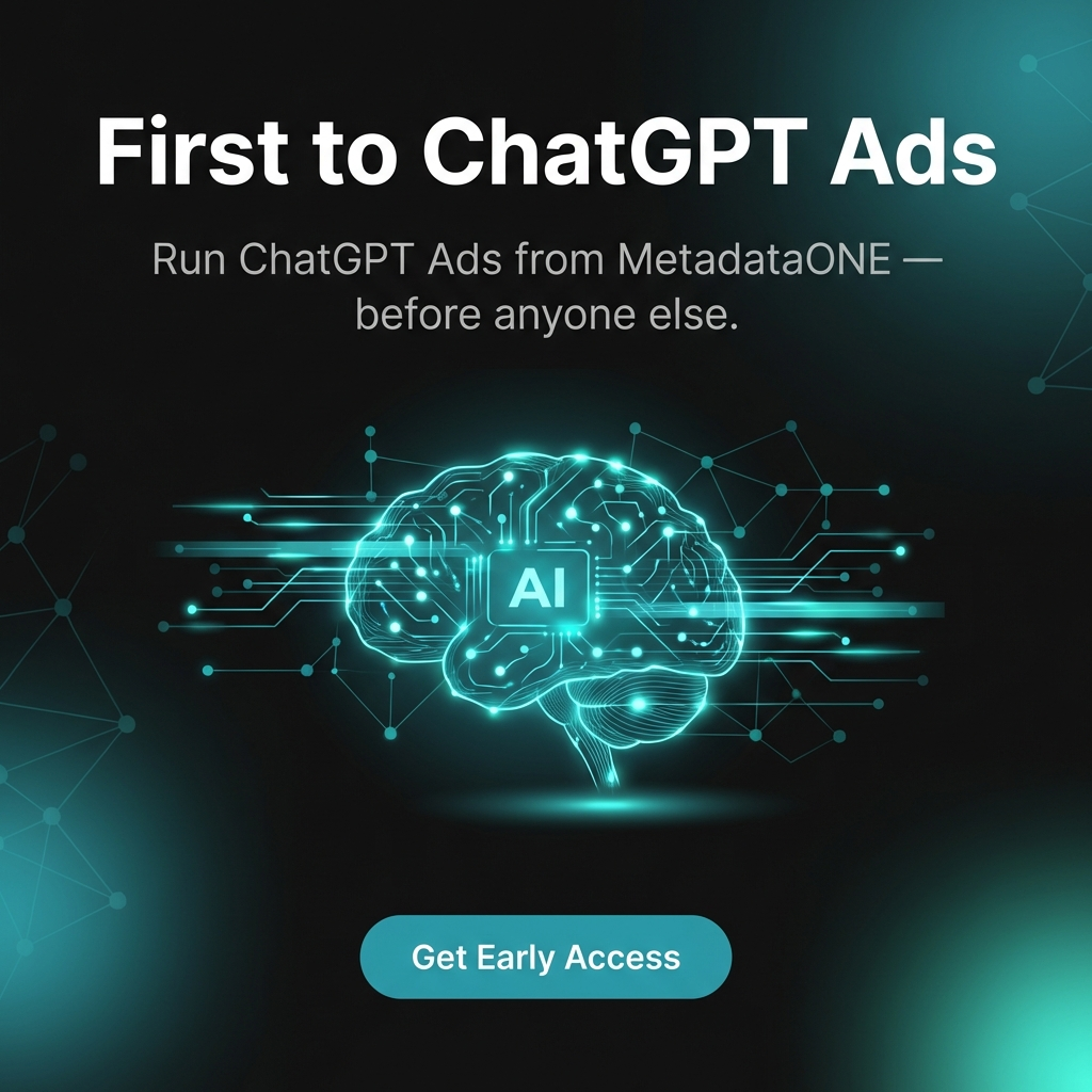 First to ChatGPT Ads
